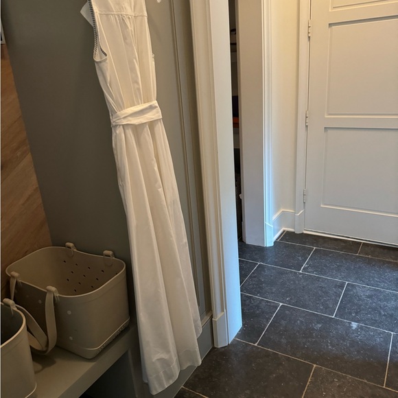 Maeve Anthropologie Size Medium cotton buttonfront belted maxi dress. - Picture 9 of 9